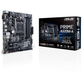 Resim ASUS Am4 A320 Ddr4 Prime A320m-a 4x Sata Dvı Dvı Amd Ryzen Graphics 3x (pcıe) Matx 