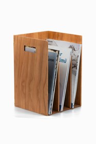 Resim Woodsaka Reka Kitaplık ve Dergilik - Kiraz 