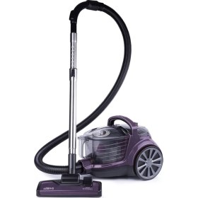 Resim Stilevs Spektron Toz Torbasız Elektrikli Süpürge Mor Renkli HEPA Filtreli 2 L Toz Haznesi ile Güçlü Temizlik 