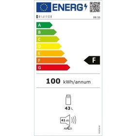 Resim Dijitsu 50 lt Mini Bar Buzdolabı F Enerji Sınıfı Şık Tasarım ve Sessiz Çalışma Özellikleriyle 