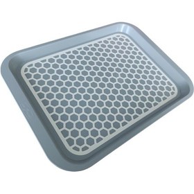 Resim Kaydırmaz Tabanlı Servis Tepsi Sunum Tepsisi Orta Boy-1136-01 Çok Renkli 