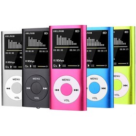 Resim JUNGLEE Mp3 Çalar Ses Kayıt Fm Radyo Sd Kart Girişli Mp4 Player 1.8 Inç Renkli Ekran 