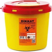 Resim 10 Adet Enfekte Atık Kutusu 3.5 Lt. + Tıbbi Atık Torbası 2 Adet 