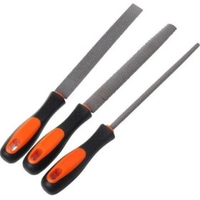 Resim 3'lü Ahşap ve Plastik Için Törpü ve Eğeleme Seti 30CM 