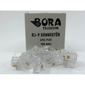 Resim Rj-9 4P4C Soket (1 Kutu 100 Adet) ( Ürün Adınıza Faturalı ) 