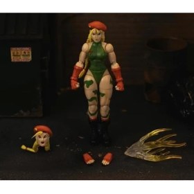 Resim Hype Store Jada Toys - Street Fighter Iı Cammy Figürü, Hareketli Pop Kültürü Koleksiyon Figürü, 25'ten Fazla Hareketli Nokta, Alternatif Kafa, Eller, Aksesuarlar Dahil, 15 Cm, 13 Yaşından Büyük Hayranlar 
