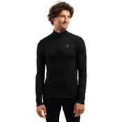Resim Odlo Active Warm Bl Top Turtle Neck L/s Half Zip Erkek Siyah İçlik Üst 