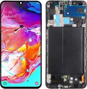 Resim Samsung Galaxy A70 A705 LCD Ekran Dokunmatik HK Servis Çıtalı Ole 