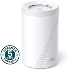 Resim TP-Link Deco BE65 1-pack, BE9300 Mbps, 4 × 2.5 Gbps Portlar, 320 MHz Kanallar, 6 GHz Bandında Çalışır, 200 Cihaza Kadar Bağlanılabilirlik, VPN, WPA3, Üç Bantlı Wi-Fi 7 Mesh Sistemi 