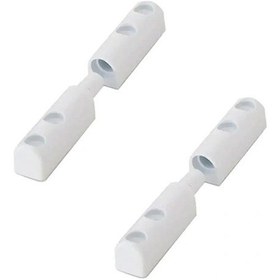 Resim 10 Adet Pvc Sineklik Menteşesi Plastik 85 Mm 