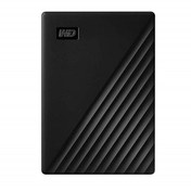 Resim Genel Markalar WD My Passport 1TB Taşınabilir Harici Hard Disk, USB 3.0, Siyah (BYVG0010BBK, WESN) 