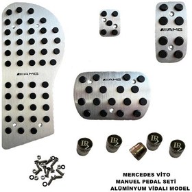 Resim Vw Vito Pedal Seti Manuel Vites Vidalı Model 1. Kalite 553445986 