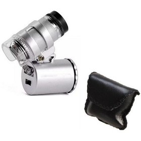 Resim Led Işıklı Zoomlu Cep Mikroskop 60x İphone Aparatlı 