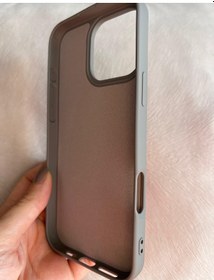 Resim Apple Uyumlu iPhone 16 Pro Logolu İçi Kadife Silikon Lansman Kılıf 