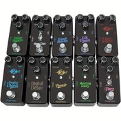 Resim Elektrik Gitar Efekt Pedalı Mini Tekli Tip Crunch Distorsiyon Klasik Korus Delay Dijital Delay Vintage Overdrive Tremolo Analog Delay 