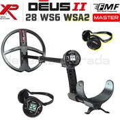 Resim DEUS 2 28CM FMF BAŞLIK,WS6 MASTER,WSA2 KULAKLIK XP Metal Dedektör