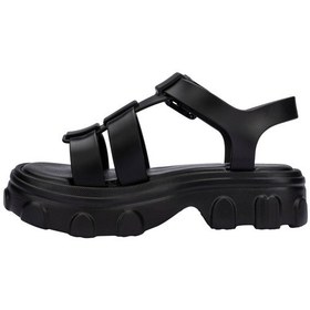 Resim Mini Melissa Ella Infantil Preto Kız Çocuk Sandalet Siyah 36442 Siyah 