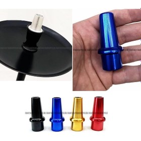 Resim Nargile Lüle Çevirici Dönüştürücü Alüminyum Aparat - 5 Renk 