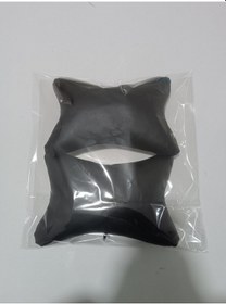 Resim Deri Kelebek Boyun Yastık 2 Li Siyah 