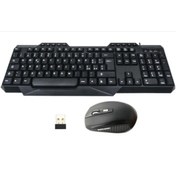 Resim Genel Markalar Sm-300 Kablosuz Klavye Mouse Set 