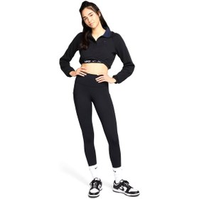 Resim Nike One Dri-Fit Kadın Siyah Antrenman Tayt FN3241-010 