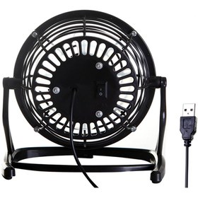 Resim MACK Plastik Masaüstü USB Vantilatör Siyah MCF-10-BK 