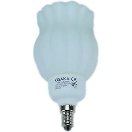 Resim Osaka 11W 220-240V 460LM 4000K E14 Çiçek Kafa Tasarruflu Ampul 
