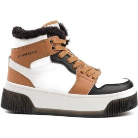 Resim Lumberjack M121007.1.W.KRK 2PR Beyaz Kadın High Sneaker 