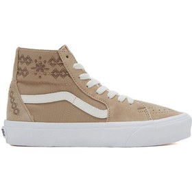 Resim Vans Sk8-Hi Tapared Kadın Günlük Ayakkabı VN0009QP4MG1 Kahverengi 