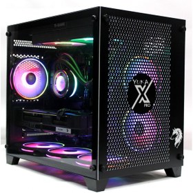 Resim Ti-Game Yuka X İ7-12700 32Gb 512Gb+1Tb Rtx4060Ti 12Gb W11P 750W Sıvı Soğutma Gaming Pc Masaüstü Bilgisayar 