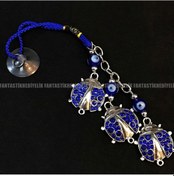 Resim Uğur Böceği Nazar Araba Hediyesi Vantuz Otomobil Dikiz Ayna Süsü 