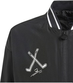 Resim Adidas J Bluv Wv Jkt Çocuk Günlük Ceket In1915 Siyah In1915 Siyah 