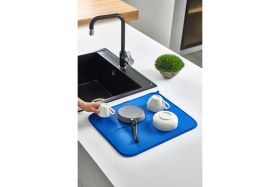 Resim Homelka Nanofiber Bulaşık Kurutma Matı Bulaşıklık 