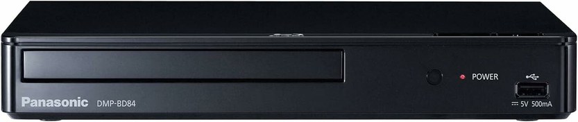 Resim Panasonic DMP-BD84P-K Blu Ray DVD Oynatıcı, Full HD Görüntü Kalitesi 