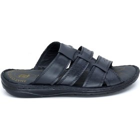Resim Trendyshose 1030 Anatomic Deri Erkek Günlük Terlik 