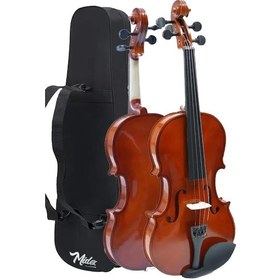 Resim Midex CVL-741-PAK Çocuk Kemanı 6-8 Yaş 1/4 (Yastık Tuner Susturucu Çanta Yay Tel Reçine) 