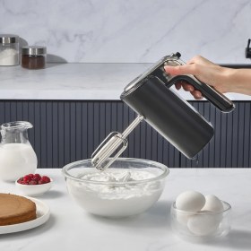 Resim Homend Artfood El Mikseri 350 Watt Güçlü Performanslı Siyah Renkli 2 Kademeli Hız Ayarı 