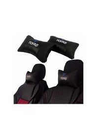 Resim Tofas Araca Özel Nakışlı Oto Deri Boyun Yastığı 