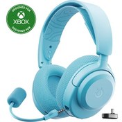 Resim Steelseries Arctis Nova 3x Kablosuz Çoklu Platform Aqua Oyuncu Kulaklığı 