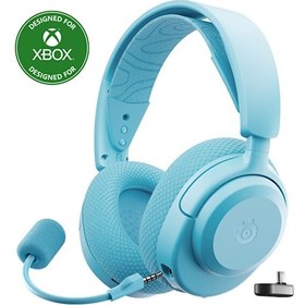Resim Steelseries Arctis Nova 3x Kablosuz Çoklu Platform Aqua Oyuncu Kulaklığı 