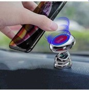 Resim Pazly Yerleşik Yapışkanlı Araç Navigasyon Manyetik Keşiş Cep Telefon Standı Braketi - Nf - 