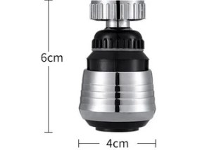 Resim Larimar Su Tasarruflu 2 Modlu Musluk Başlığı Kısa 
