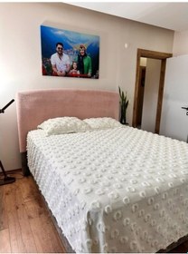 Resim Baza Başlığı Peluş Tek Kişilik Pembe 90 x 100 
