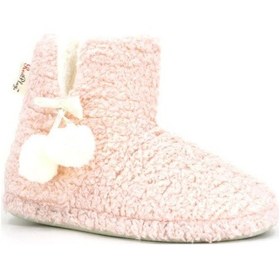 Resim Unisex Panduf Ev Botu Ev Ayakkabısı PEMBE 