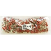 Resim Pia Damla Tipi Kondansatör 15Mm - 330 Nf 250V %10 - 100 Adet 