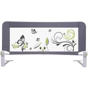 Resim Portakal Safety Portatif Katlanabilir Yatak Bariyeri Gri 