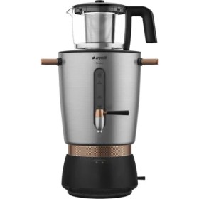 Resim Arçelik Çaykolik 2000 W Cam Demlikli Çaycı Semaver Elektrikli 