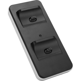 Resim Ps5 Playstation 5 Kol Manyetik Şarj Standı Ikili Hızlı Şarj USB 3.1 Type C Kablolu Charging Dock 