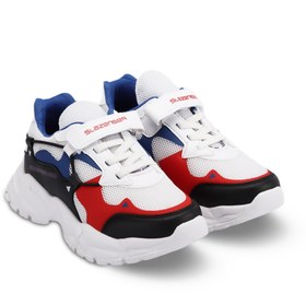 Resim Slazenger KEKOA IN Erkek Çocuk Sneaker Ayakkabı Beyaz / Saks Mavi 