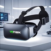 Resim VRPARK Sinema Kalitesinde 4K 3D VR Gözlükleri - 120Hz Durdursuz Görseller, 110° Geniş Açılı Görünüm, Özel Fokus, 3.5mm Ses Bağlantısı, Yakınlık Sensörü, Çiftlerin Paylaştığı Deneyimleri İçin Bağlantısız Tasarım, VR Kulaklığı, Şık Cihaz, Yüksek Kaliteli Optik 